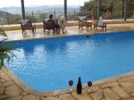piscina aquecida Pousada Morada das Nuvens em Monte Verde