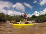 stand up paddle no rio do Peixe em Socorro (SP)