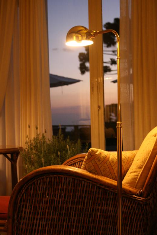 sala de leitura, Hotel Toriba