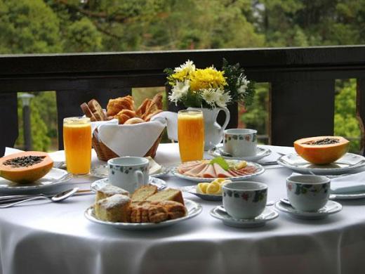 chá da tarde, Hotel Toriba