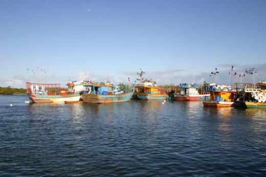barcos de pescadores - Village Mata Encantada