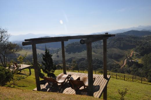 deck - Pousada Quinta dos Pinhais
