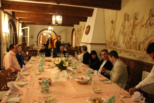 Champanhes Rothschild - jantar de apresentação - Hotel Toriba