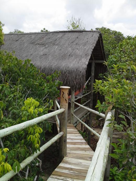Casa na Árovre com mirante - Resort Mata Encantada (BA)