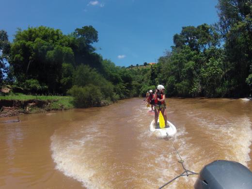 Stand up paddle no Rio do Peixe em Socorro (SP)