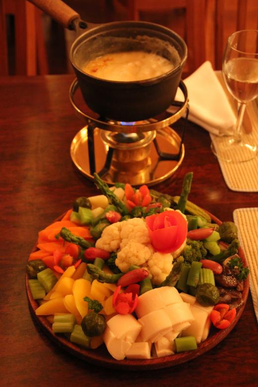 Fondue de Legumes - Hotel Toriba