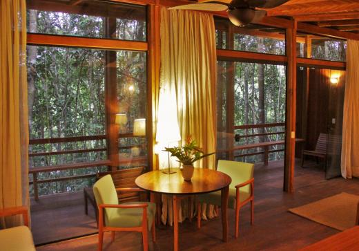 bangalôs panorâmicos - Anavilhanas Jungle Lodge (AM)