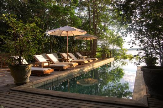 Anavilhanas Jungle Lodge (AM)- nova piscina - foto Johannes Compaan
