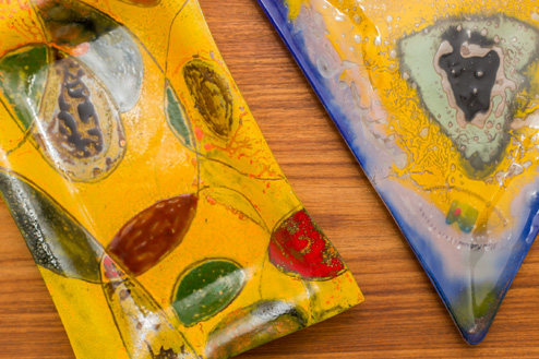 Espaco LuzAzul (Campos do Jordão  SP) glass fusing Mari katarivas - foto Jayro Lemos